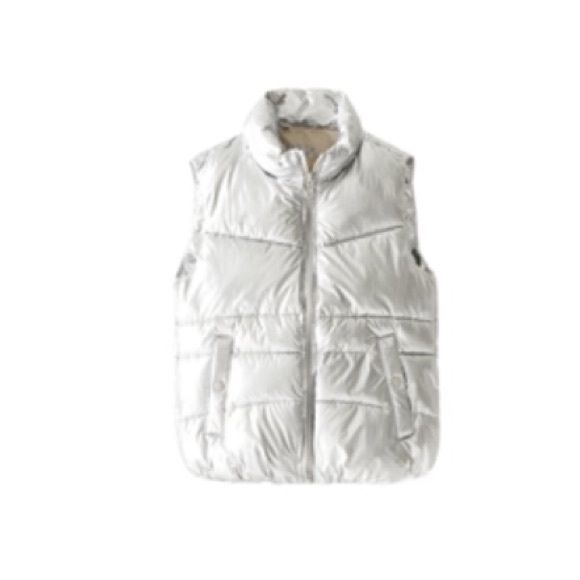 Lightweight metallic puffer - Picture 1 of 3
